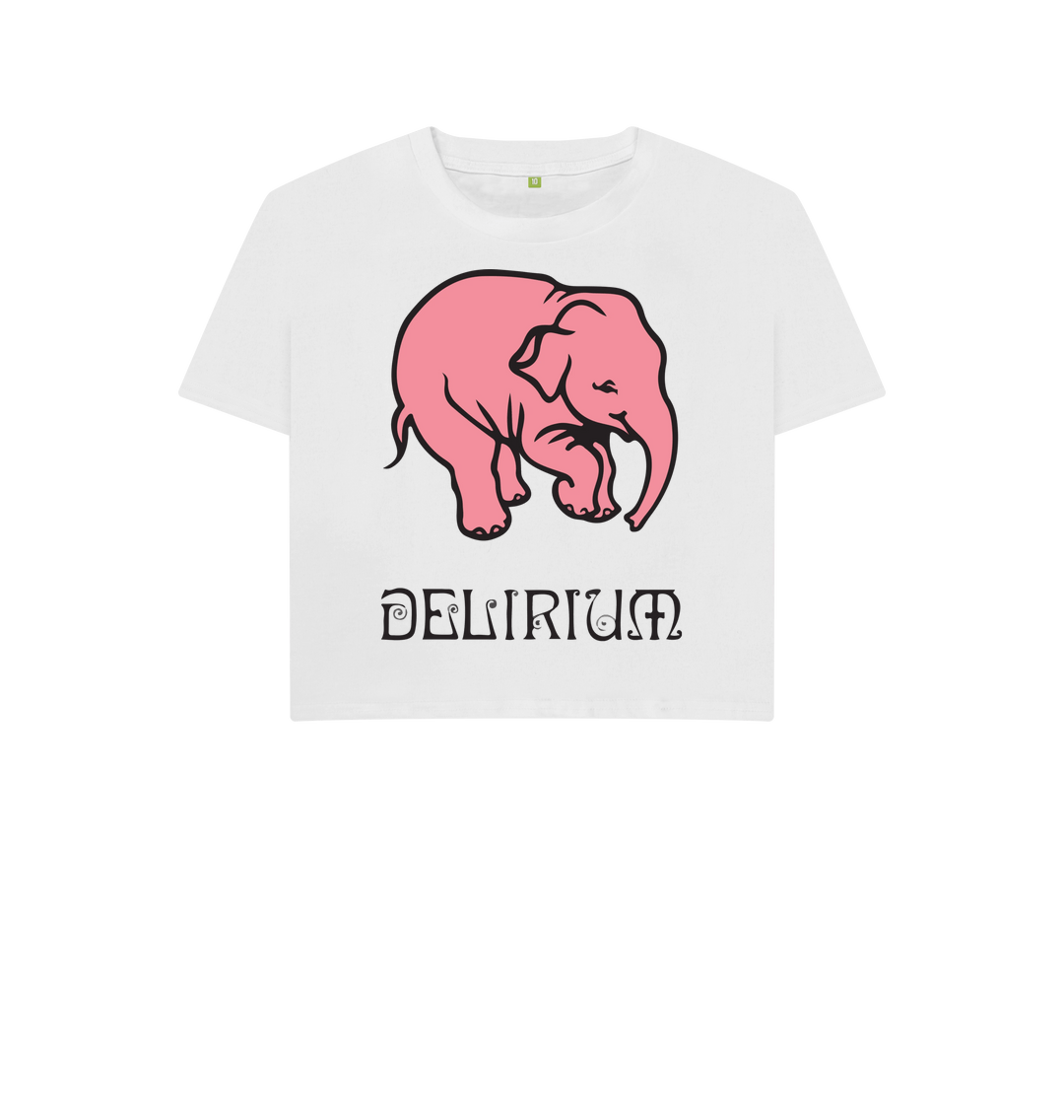 White Printed T-shirt Front