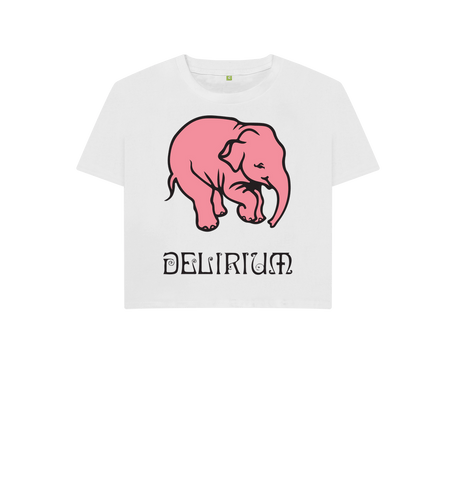 White Printed T-shirt Front