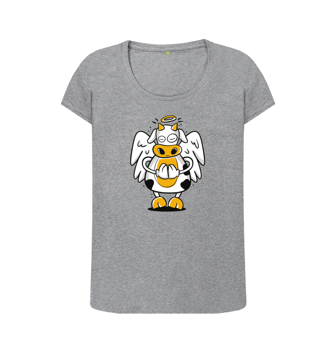 Athletic Grey Printed T-shirt Front