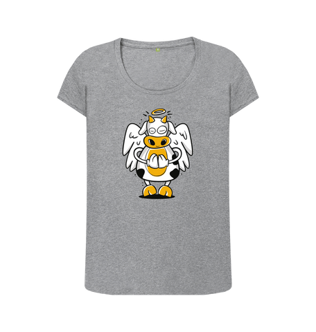 Athletic Grey Printed T-shirt Front