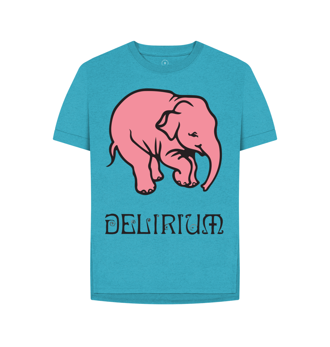 Ocean Blue Printed T-shirt Front