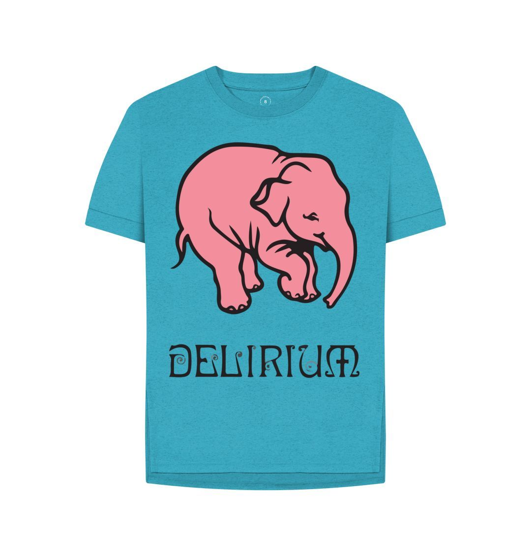 Ocean Blue Delirium Women's Remill Relaxed Fit T-Shirt