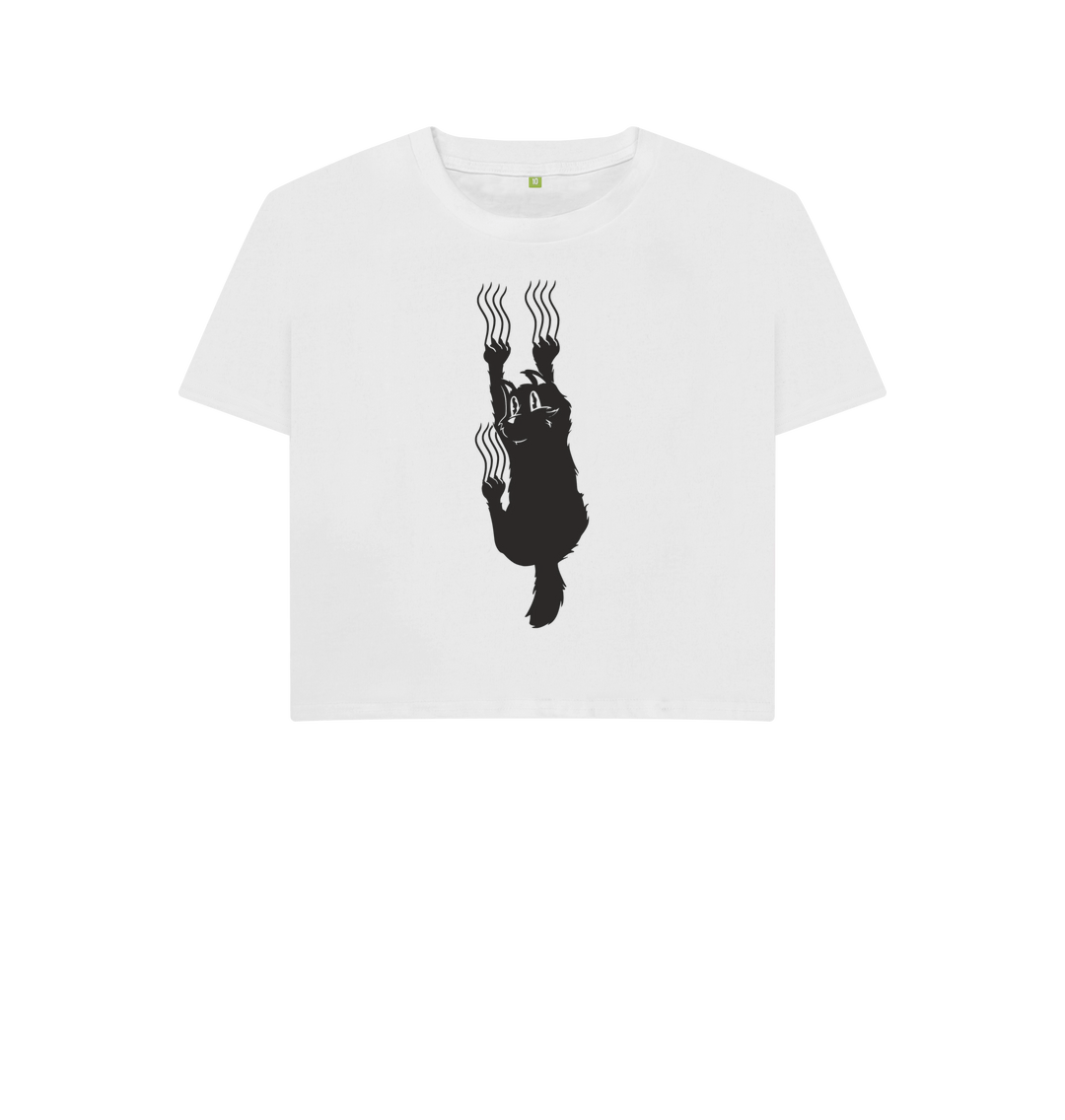 White Printed T-shirt Front