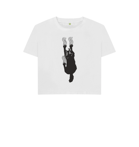 White Printed T-shirt Front