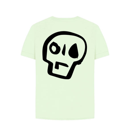 Just Stop Oil x Skull Women's Relaxed Fit Tee