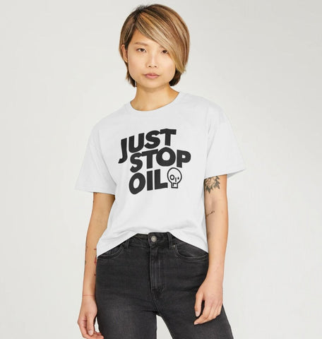 Just Stop Oil Women's Boxy Tee