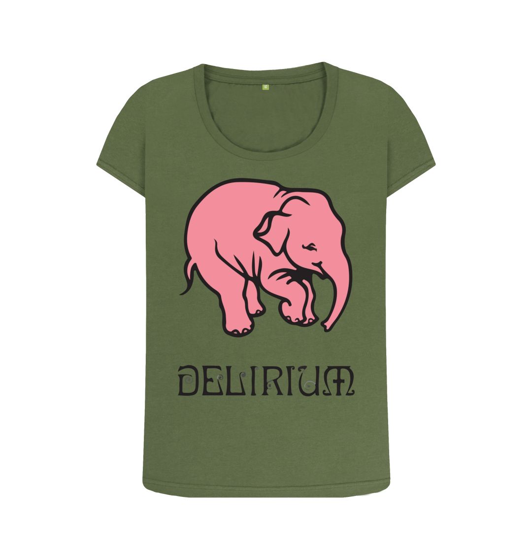 Khaki Delirium Women's Scoop Neck T-Shirt