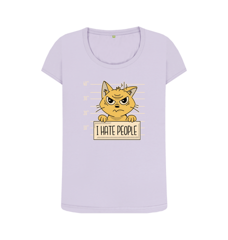 Violet Printed T-shirt Front