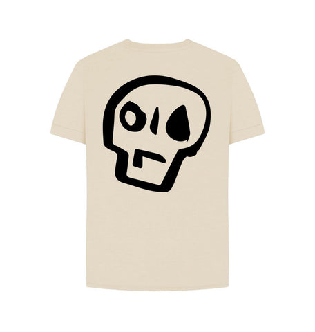 Just Stop Oil x Skull Women's Relaxed Fit Tee