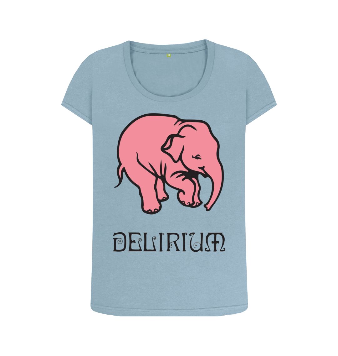 Stone Blue Delirium Women's Scoop Neck T-Shirt