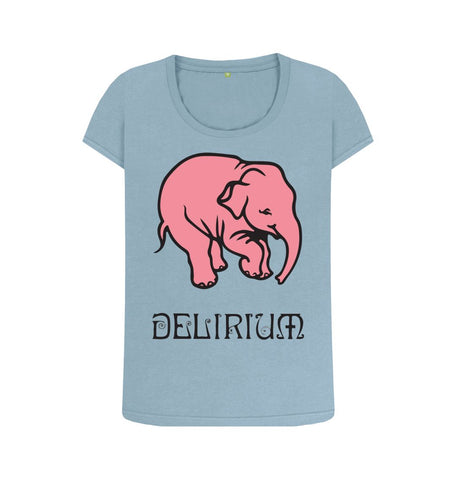 Stone Blue Delirium Women's Scoop Neck T-Shirt