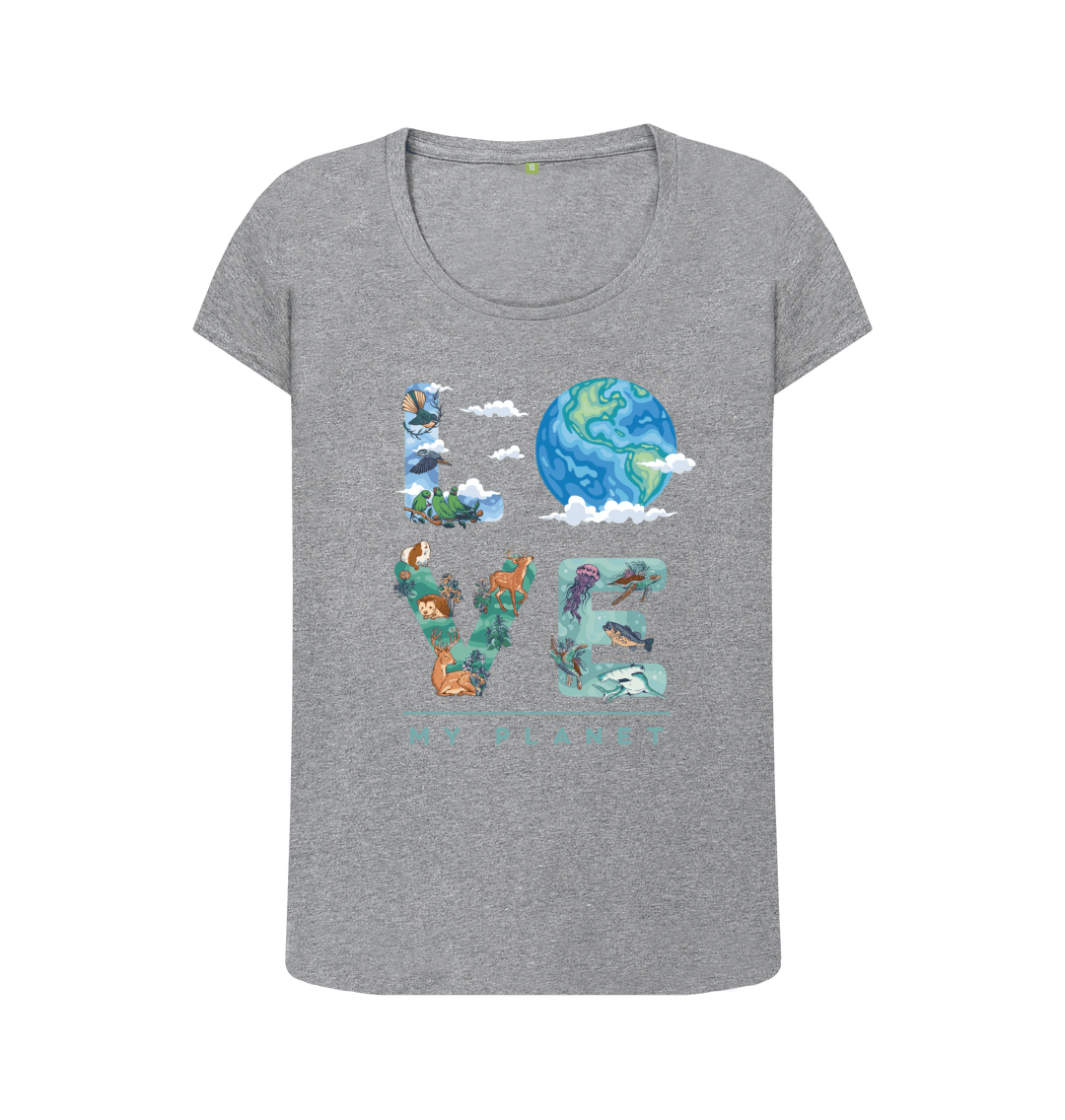 Athletic Grey Printed T-shirt Front