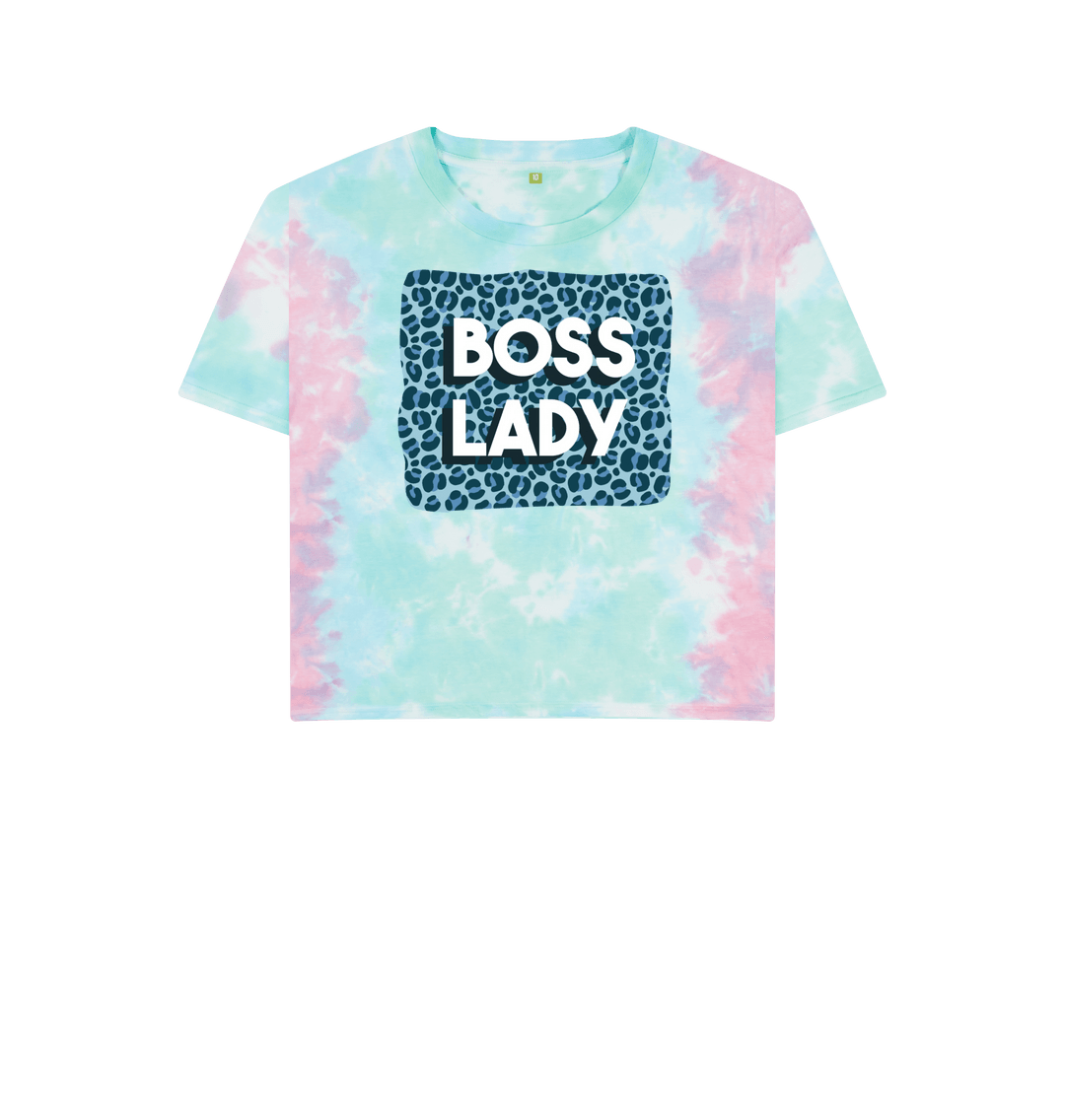 Pastel Tie Dye Printed T-shirt Front
