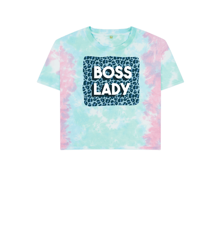 Pastel Tie Dye Printed T-shirt Front