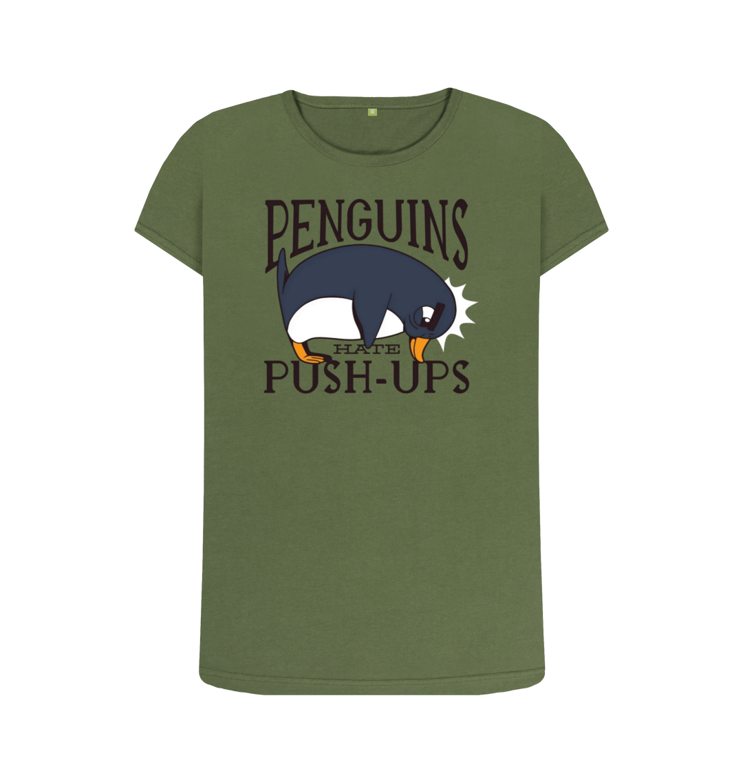 Khaki Printed T-shirt Front