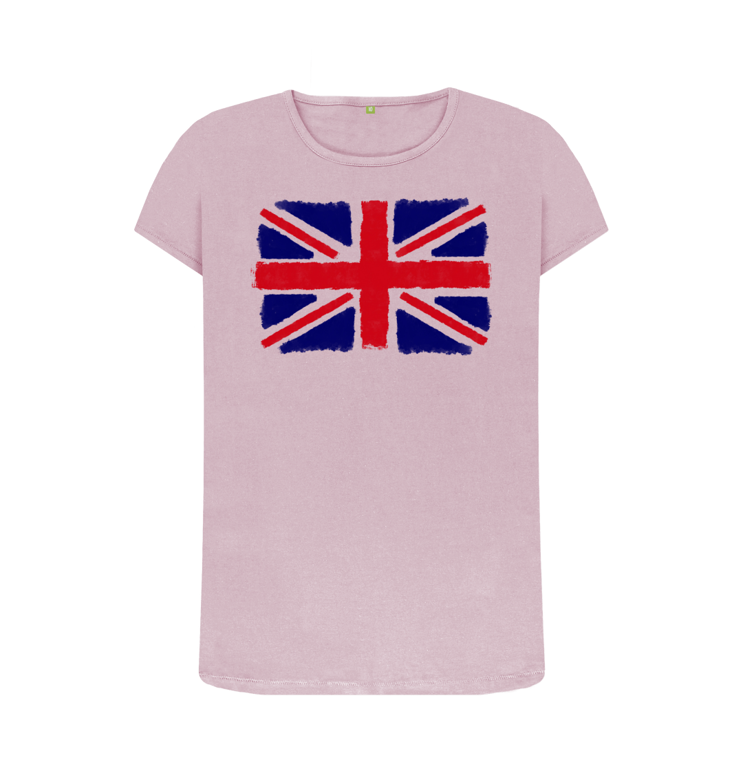 Mauve Printed T-shirt Front