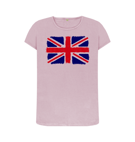Mauve Printed T-shirt Front