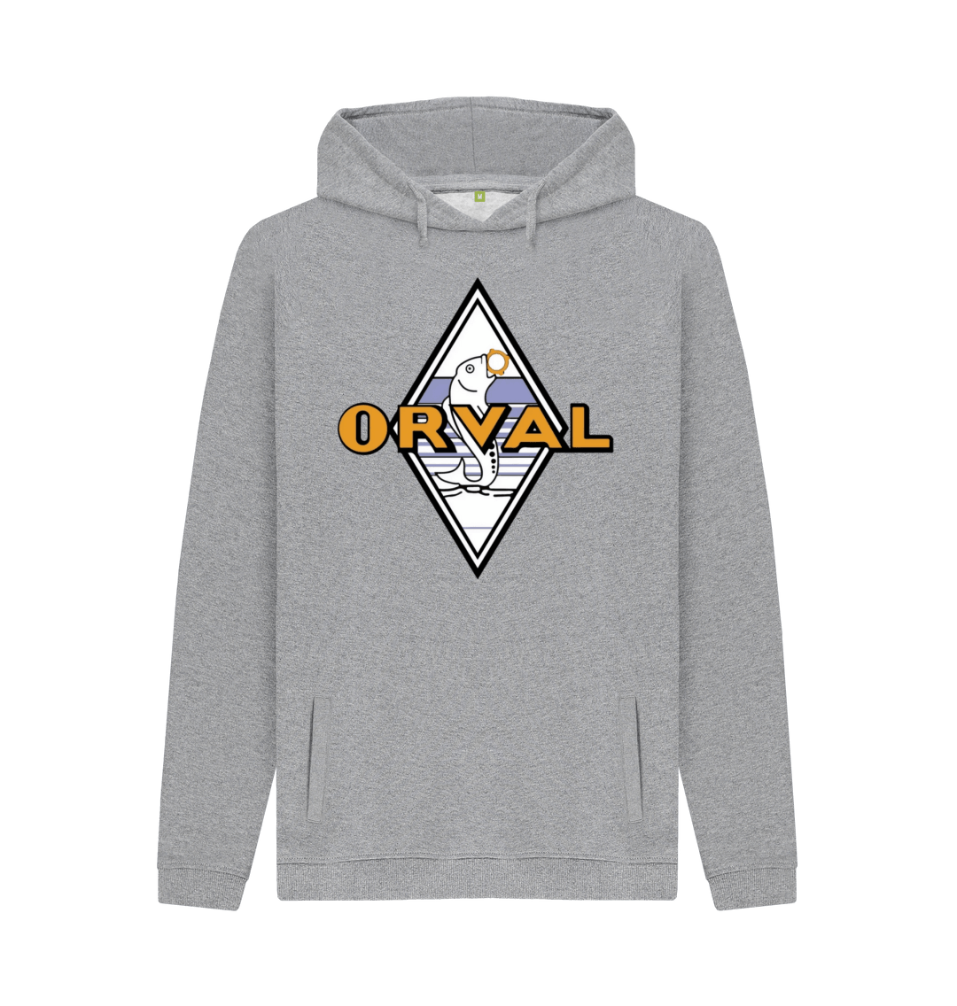 Light Heather Printed Hoody Front