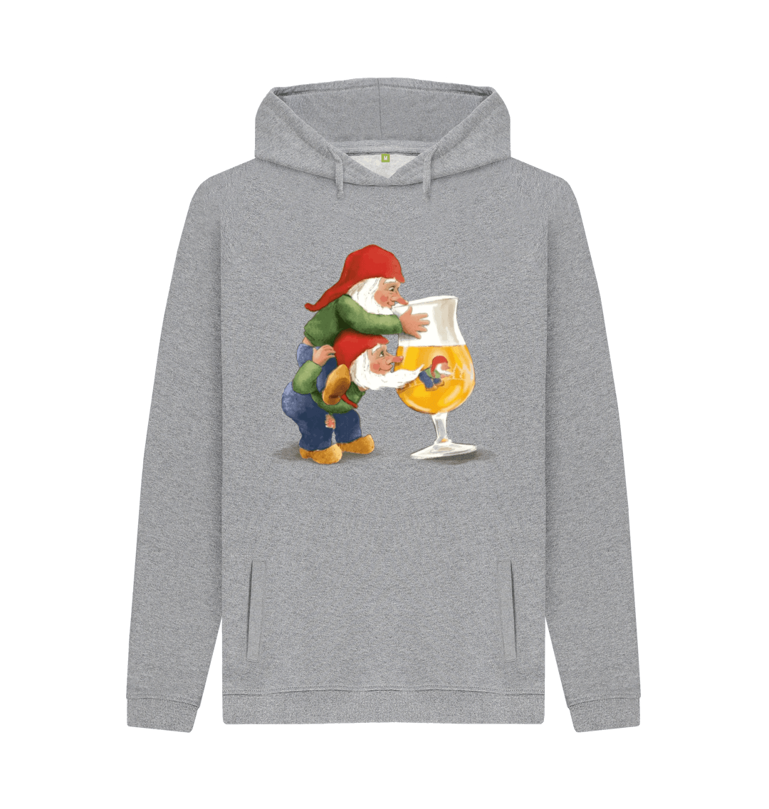 Light Heather Printed Hoody Front