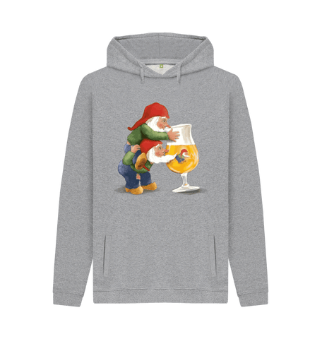 Light Heather Printed Hoody Front