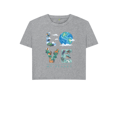 Athletic Grey Printed T-shirt Front