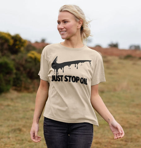 Just Stop Oil Swoosh Women's T-Shirt