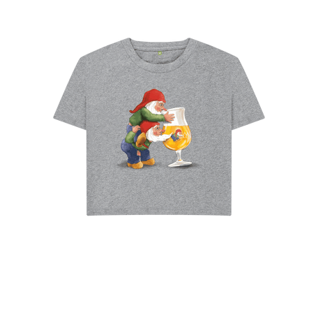 Athletic Grey Printed T-shirt Front