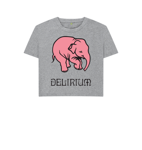 Athletic Grey Printed T-shirt Front