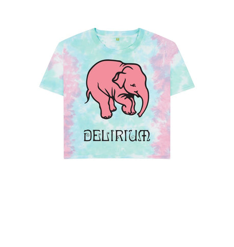 Pastel Tie Dye Delirium Women's Boxy Tee