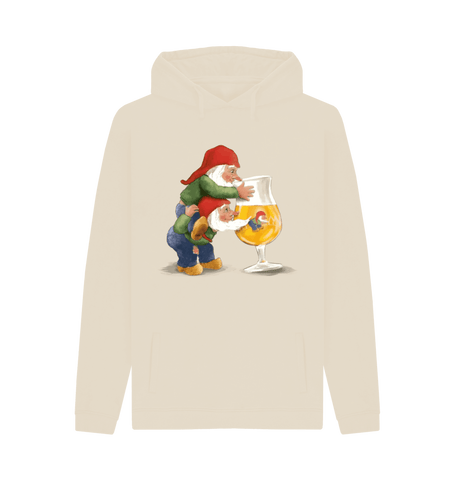 Oat Printed Hoody Front