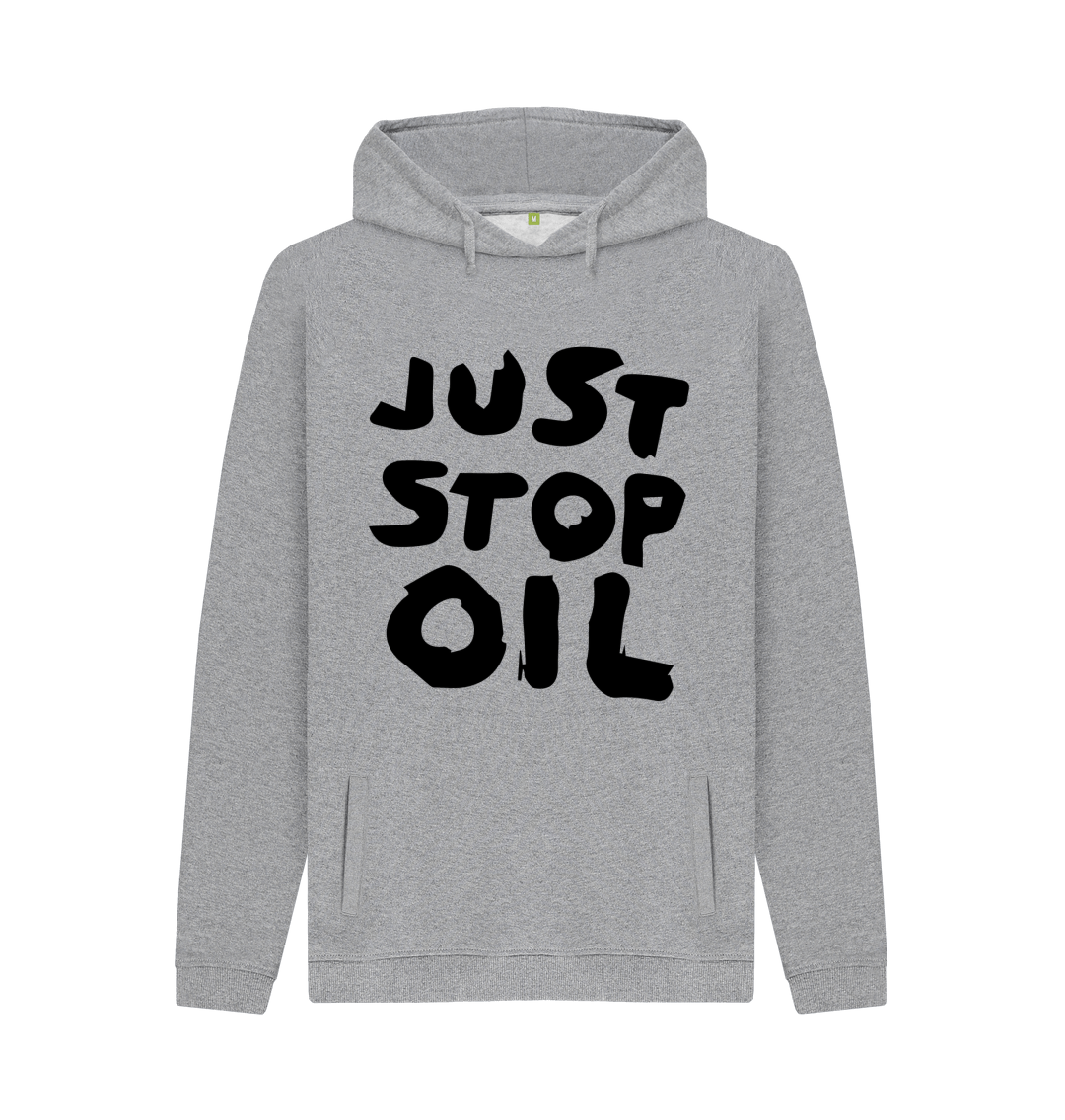 Light Heather Printed Hoody Front