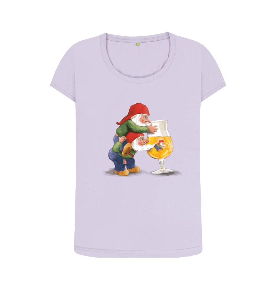 Violet Printed T-shirt Front