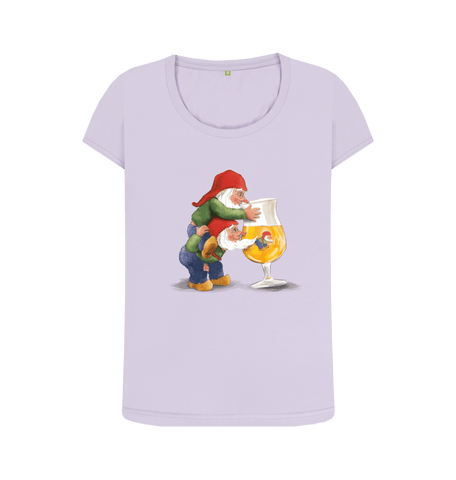 Violet Printed T-shirt Front