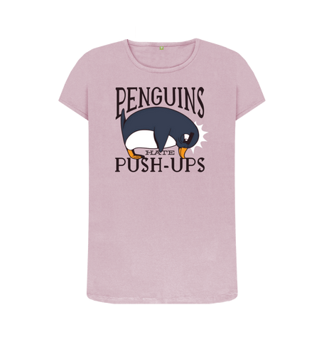 Mauve Printed T-shirt Front