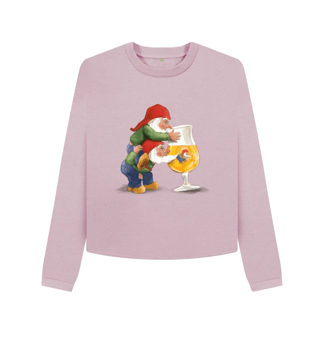 Mauve Gnomes Drinking La Chouffe Women's Boxy Jumper