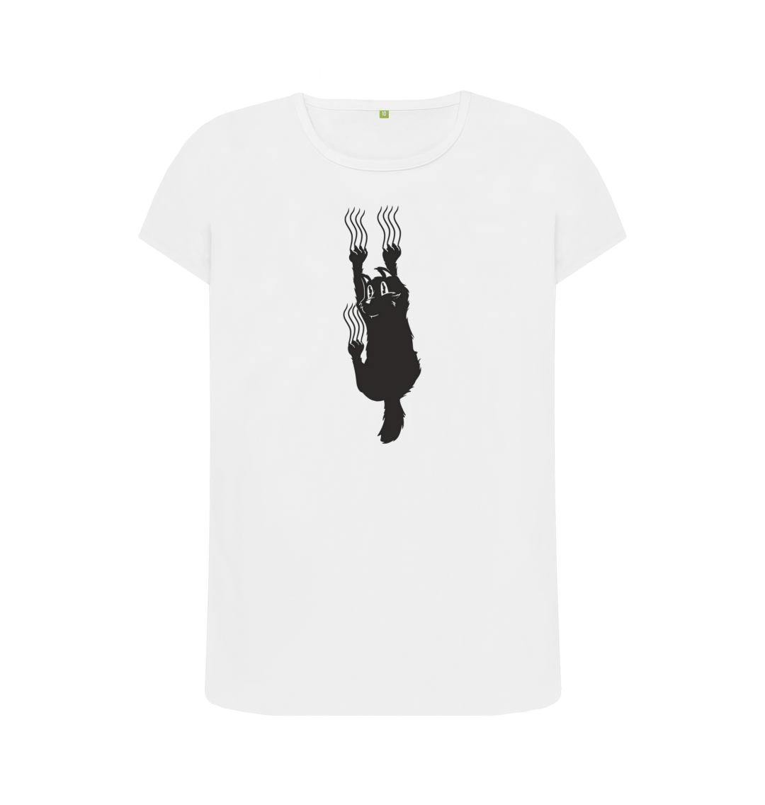 White Printed T-shirt Front