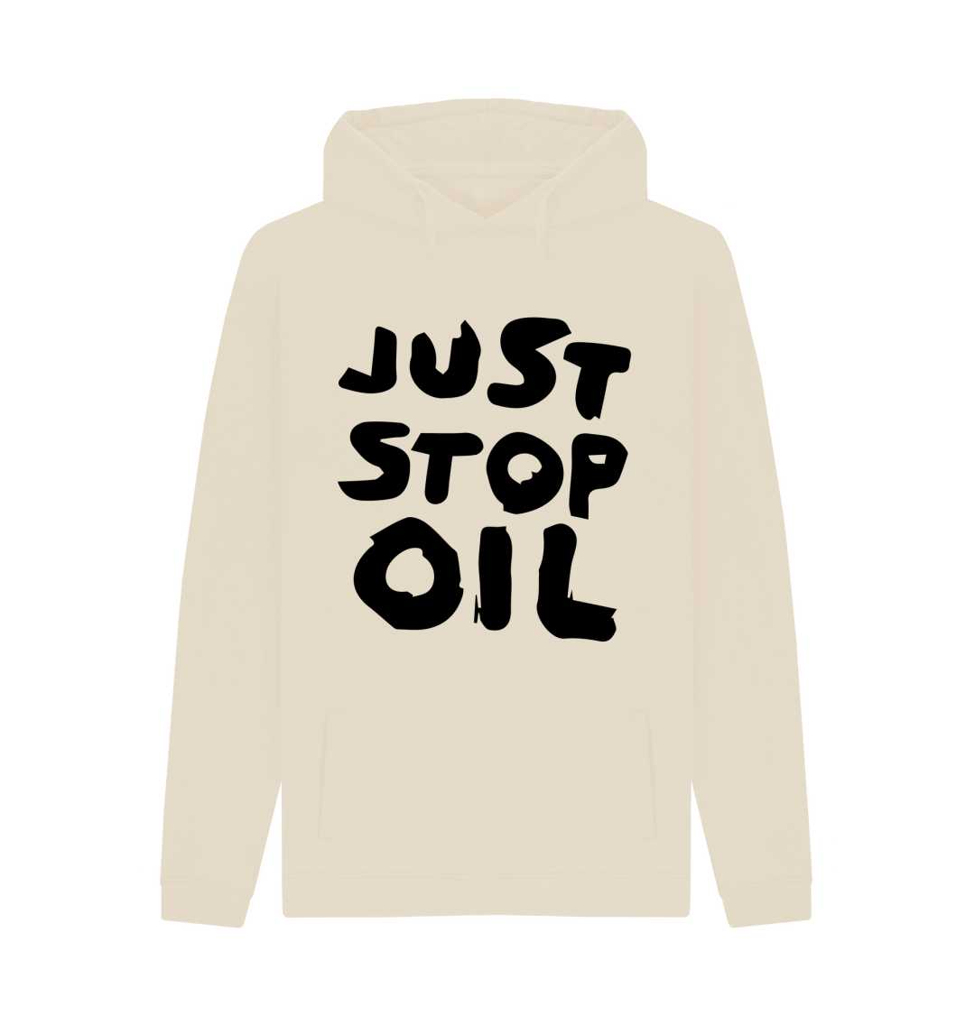 Oat Printed Hoody Front