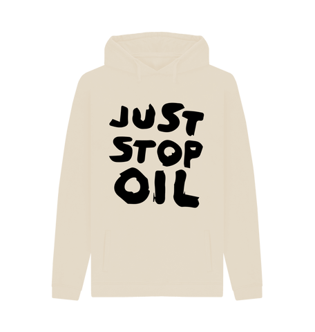 Oat Printed Hoody Front