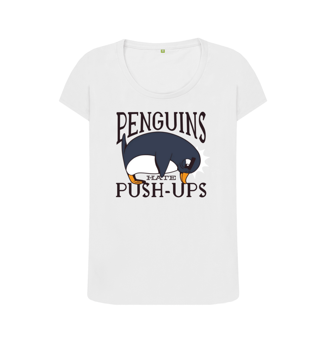 White Printed T-shirt Front