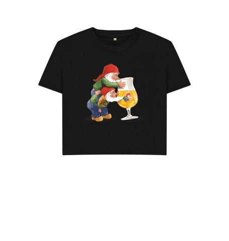 Black Gnomes Drinking La Chouffe Women's Boxy Tee