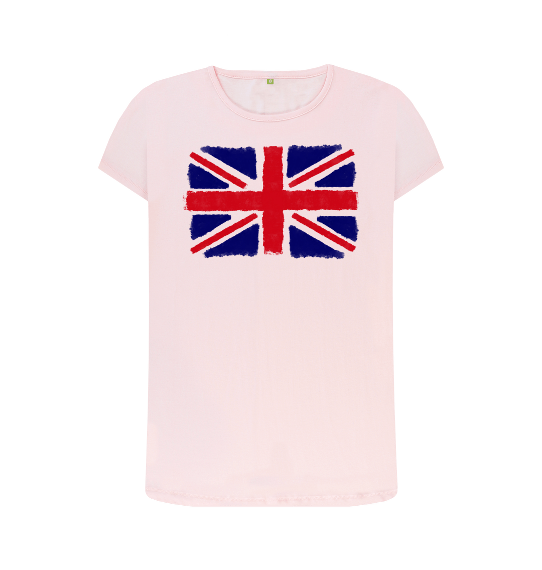 Pink Printed T-shirt Front