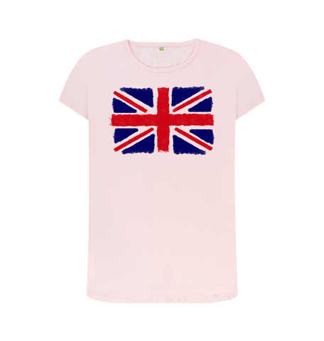 Pink Printed T-shirt Front