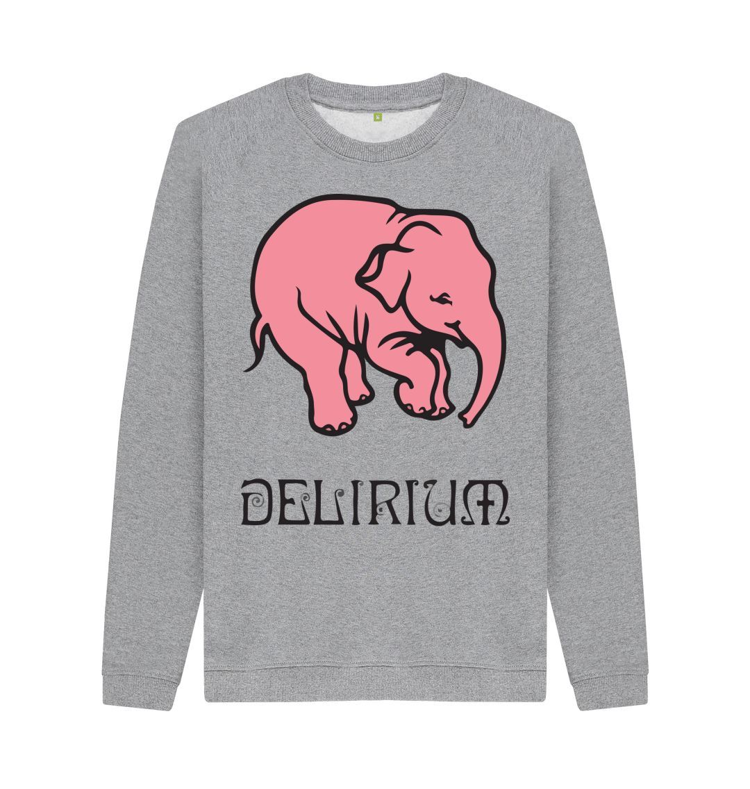 Light Heather Delirium Men's Crew Neck Sweater