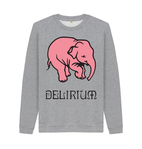 Light Heather Delirium Men's Crew Neck Sweater