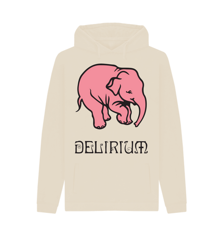 Oat Printed Hoody Front