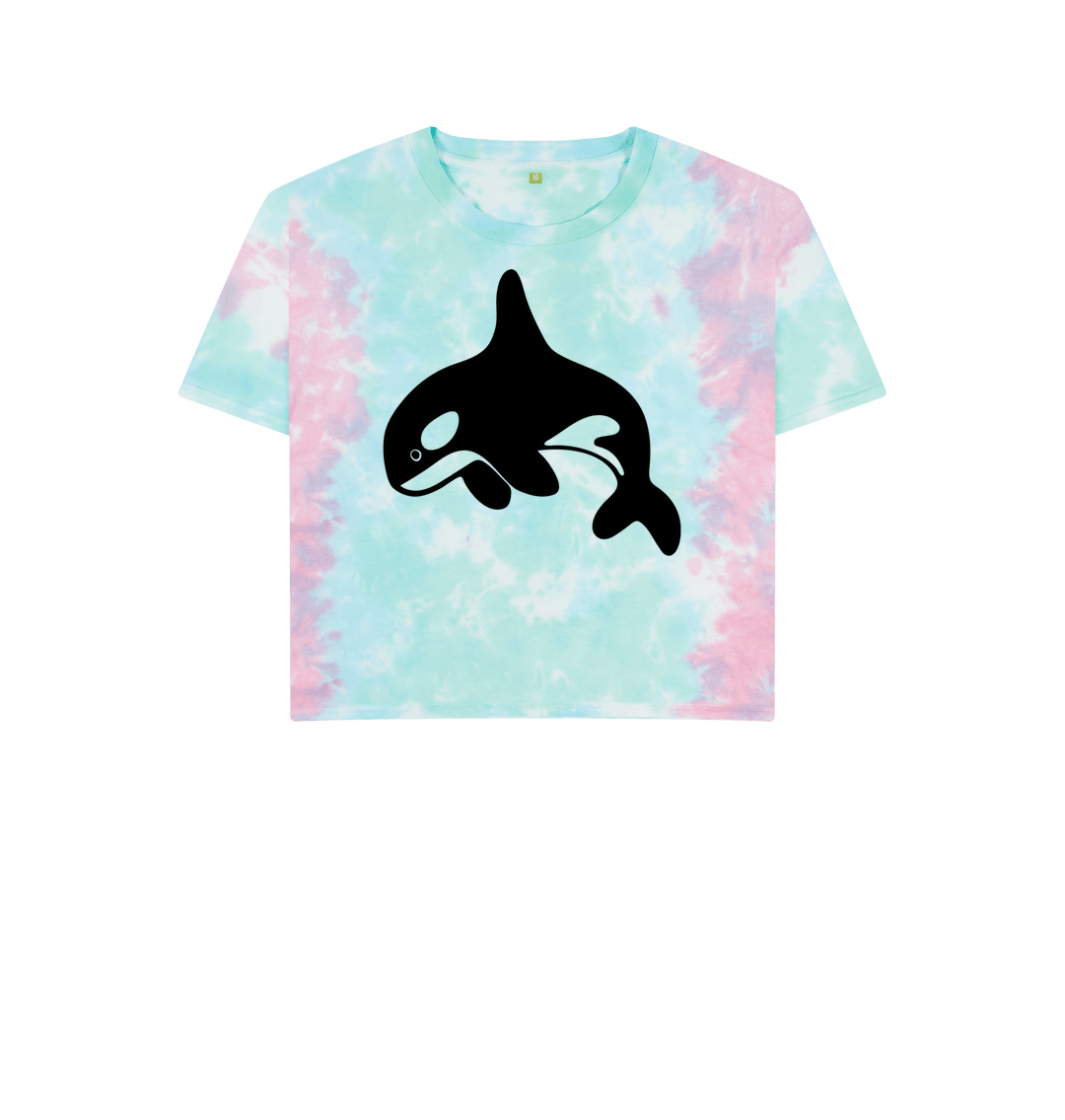 Pastel Tie Dye Printed T-shirt Front