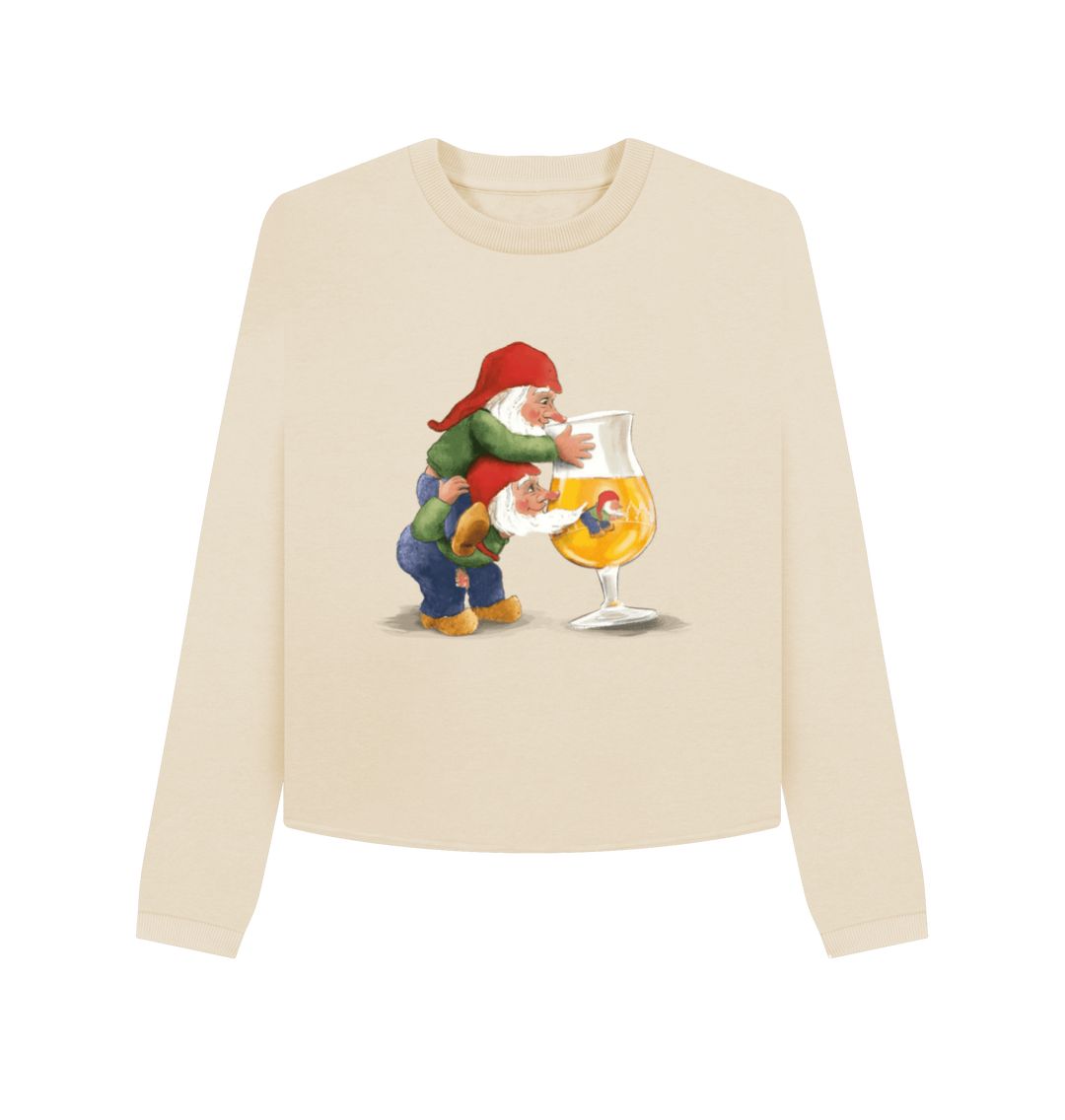 Oat Gnomes Drinking La Chouffe Women's Boxy Jumper