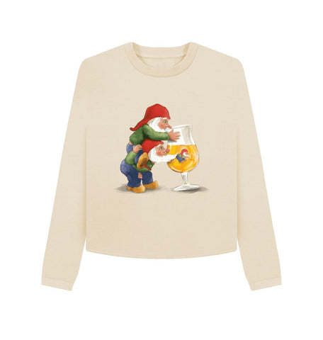 Oat Gnomes Drinking La Chouffe Women's Boxy Jumper