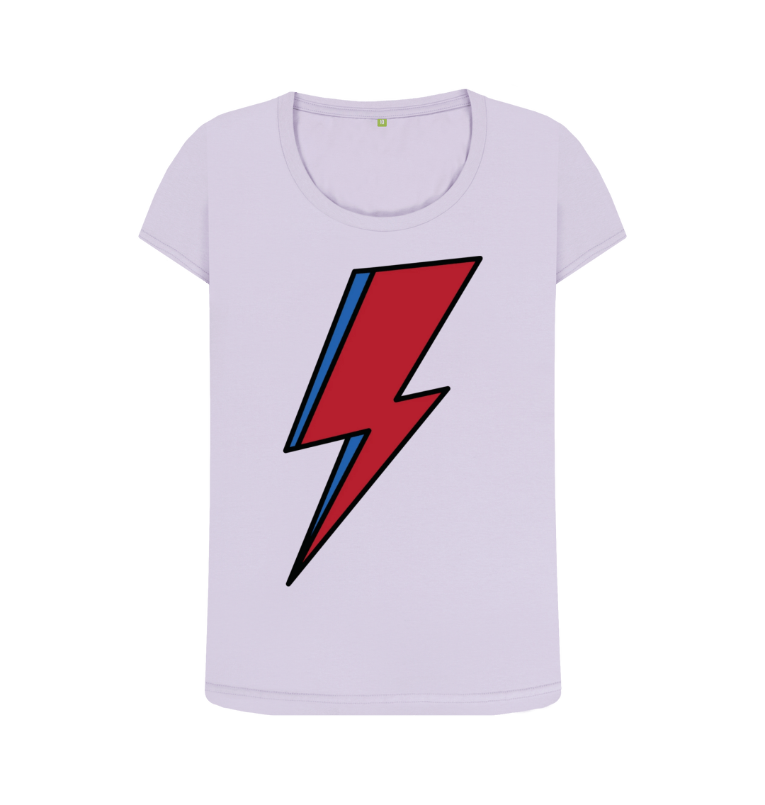 Violet Printed T-shirt Front