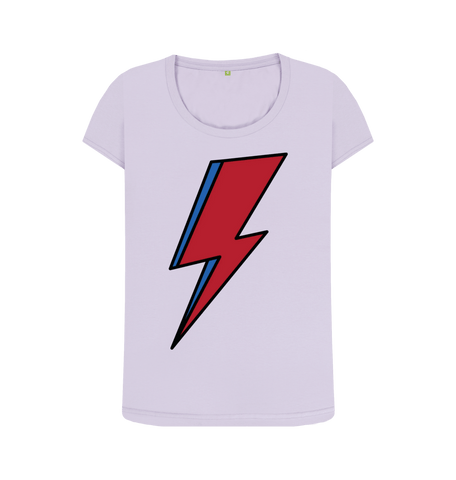 Violet Printed T-shirt Front